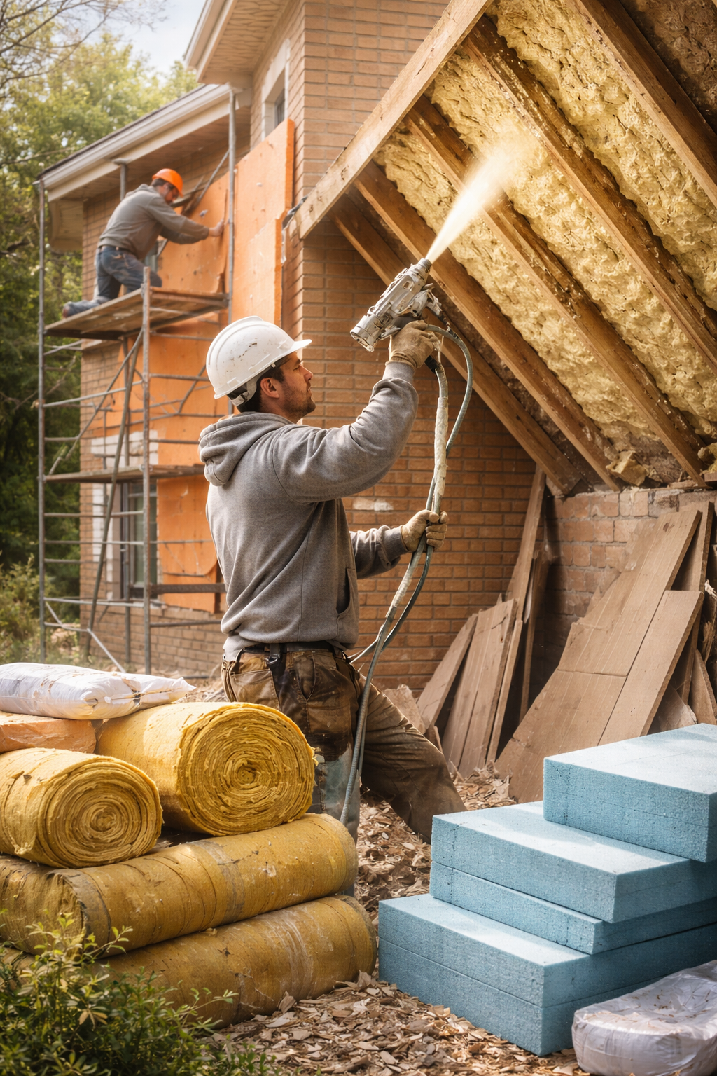 Утепление домов в Благовещенске под ключ от 4362 руб/м2 | Профессионально — ТепломастерБгв