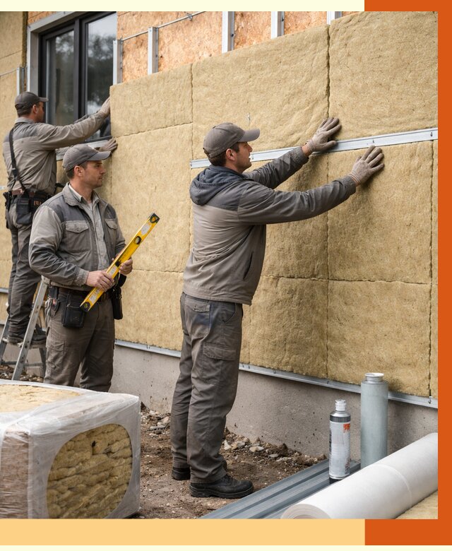 Утепление дома из SIP панелей в Благовещенске от 6439 руб./м² под ключ | ТепломастерБгв