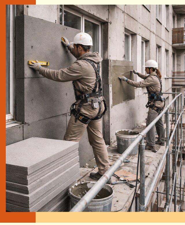 Утепление квартиры снаружи под ключ в Благовещенске