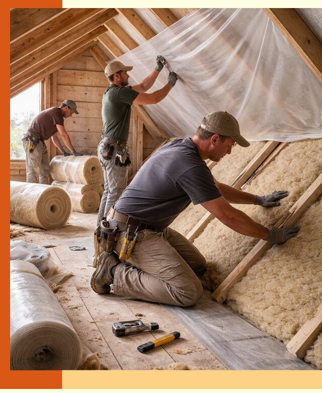 Утепление крыши изнутри в Благовещенске: профессионально и надежно