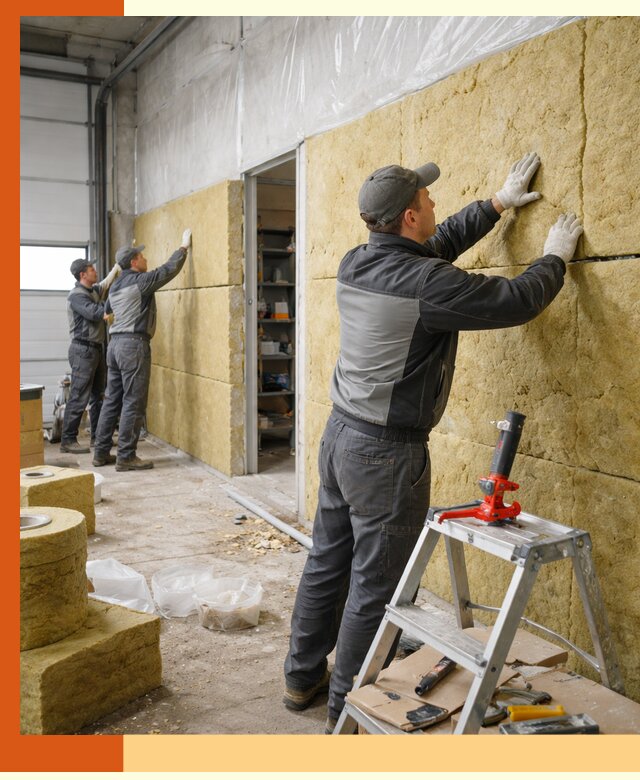 Утепление автосервиса и мастерских в Благовещенске качественно и надёжно