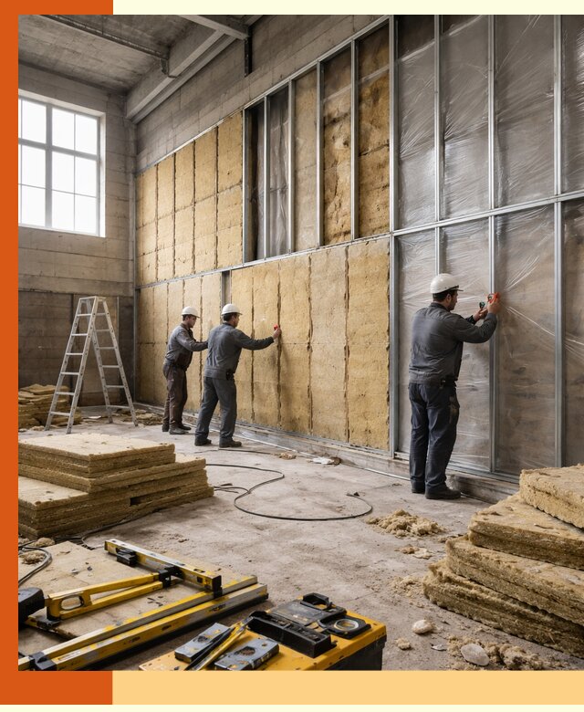 Утепление спортивного зала в Благовещенске качественно и недорого