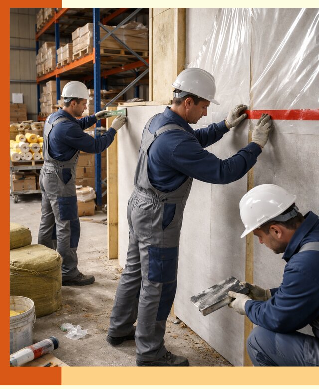 Утепление теплого склада под ключ в Благовещенске