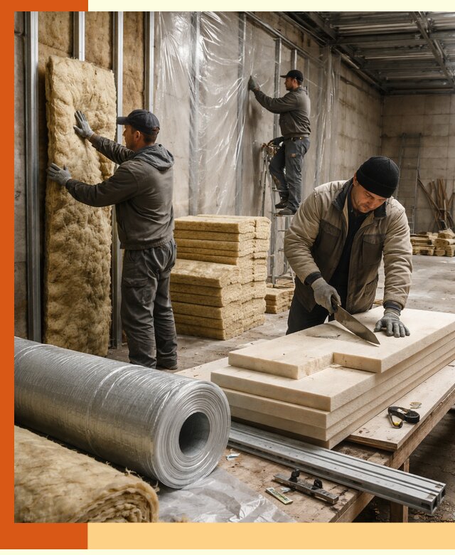 Утепление торгового склада в Благовещенске с энергоэффективными решениями