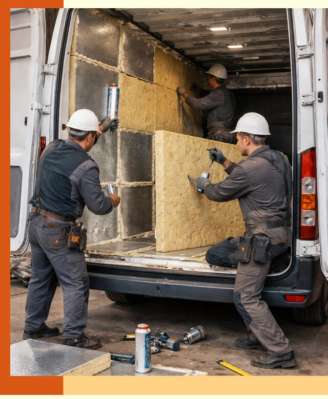 Утепление фургона-рефрижератора в Благовещенске для сохранения температуры