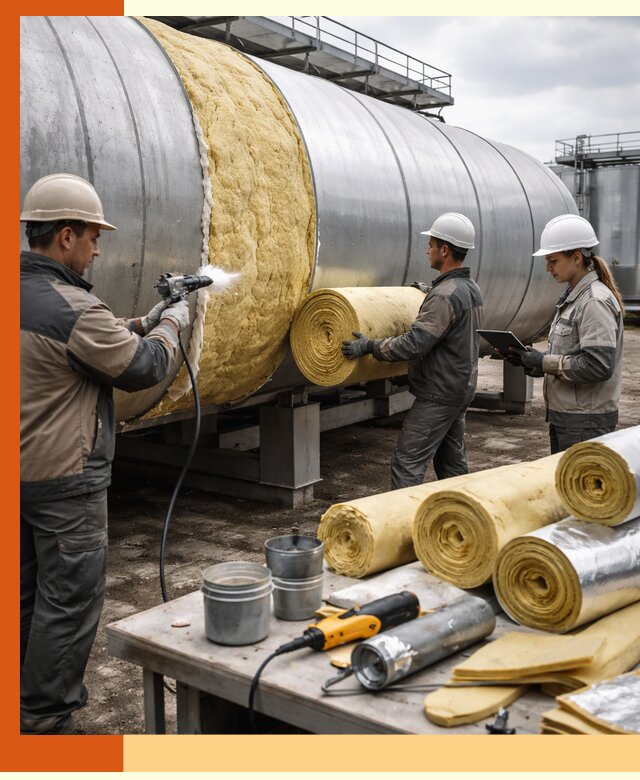 Утепление цистерны в Благовещенске — утеплители и монтаж под ключ