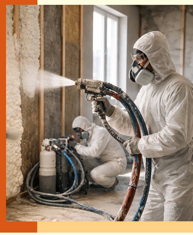 Пенополиуретан напыление для утепления зданий в Благовещенске