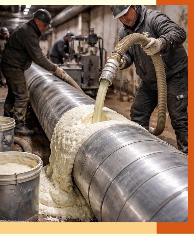 Утепление теплотрассы жидкой теплоизоляцией в Благовещенске от 4362 руб. | ТепломастерБгв