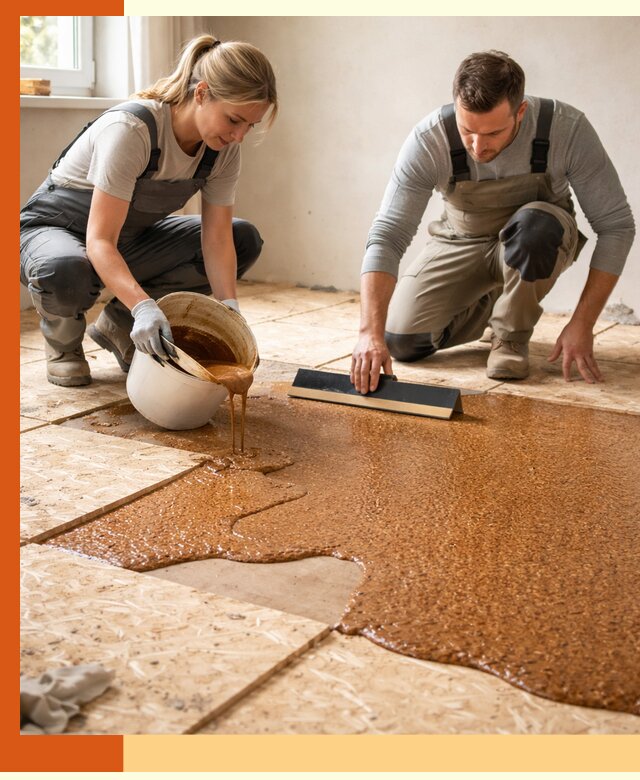 Утепление пола жидкой пробкой в Благовещенске для квартир и домов