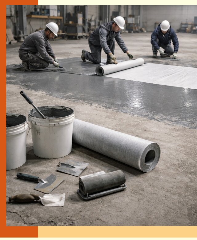 Гидроизоляция промышленного пола в Благовещенске — защита и долговечность