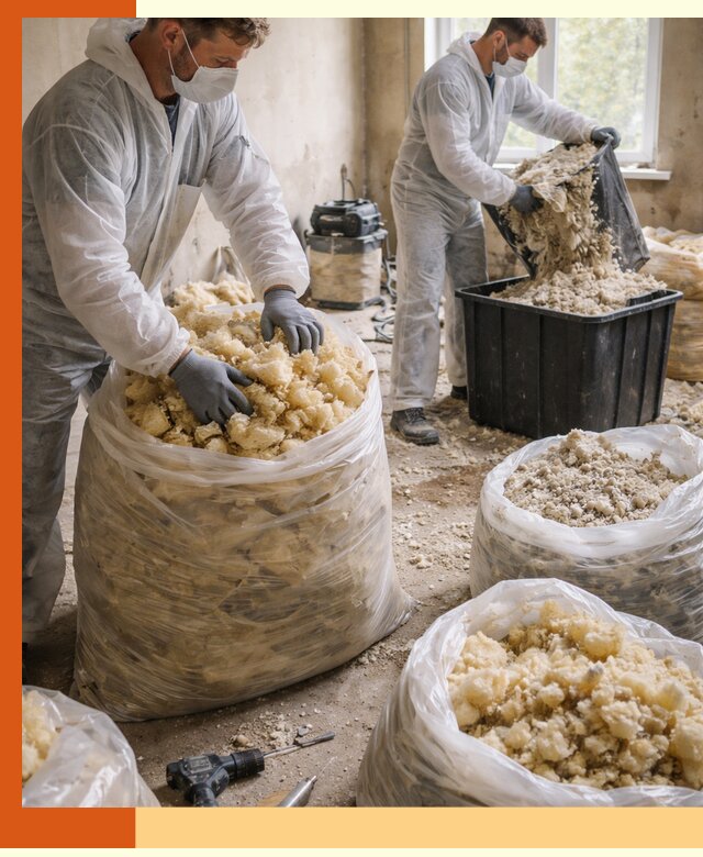 Утилизация старого утеплителя в Благовещенске быстро и безопасно